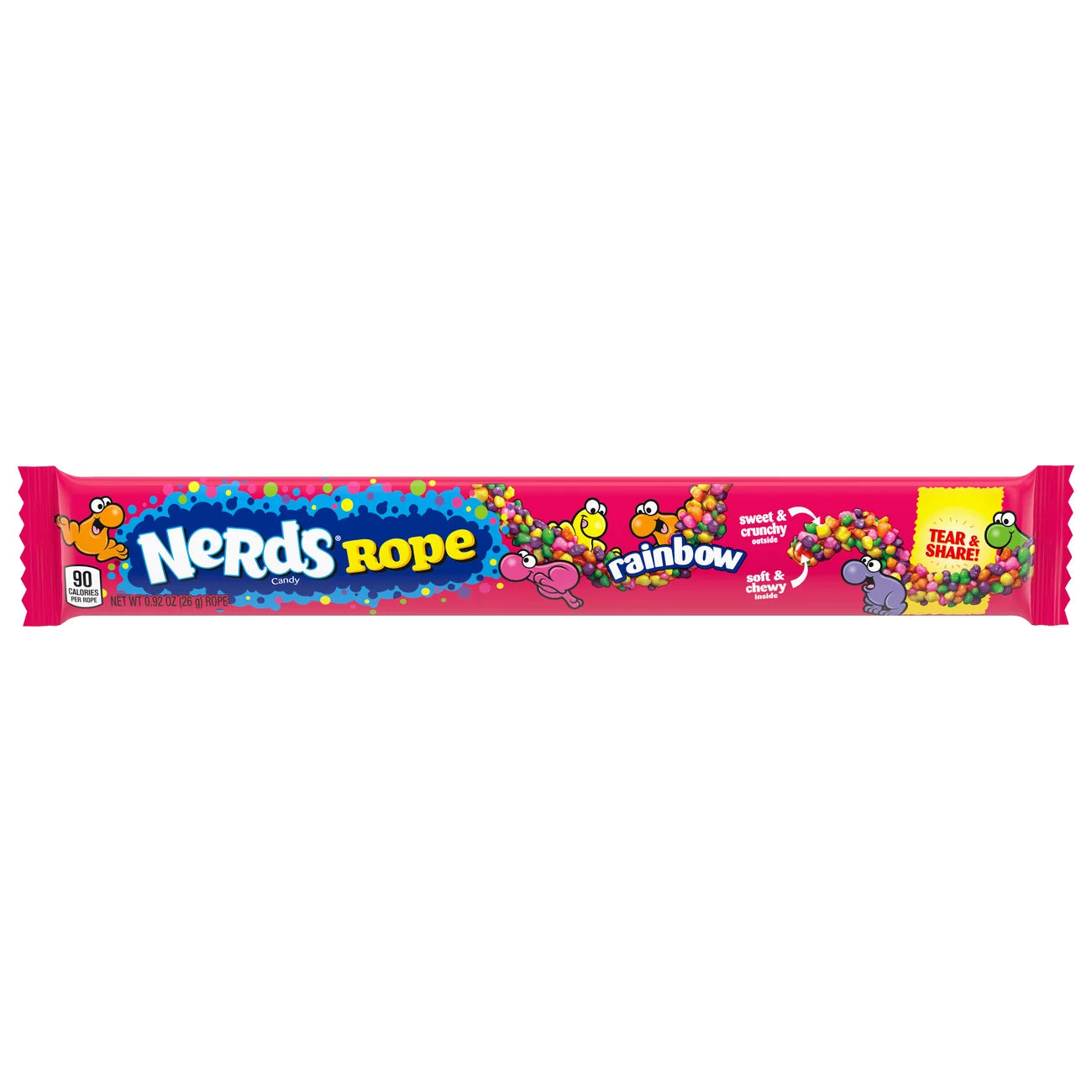 Nerds Rope Rainbow 26 Gram