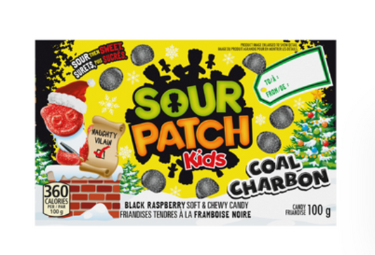 Sour Patch Kids Coal Charbon 100 Gram