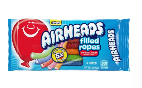 Airheads Filled Ropes 57 Gram