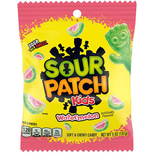 Sour Patch Kids Watermelon Pouch 130 Gram