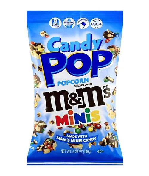 Candy Pop M&M Minis Popcorn 149 Gram