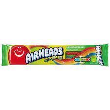 Airheads Xtremes Sour Belts Rainbow Berry 57 Gram