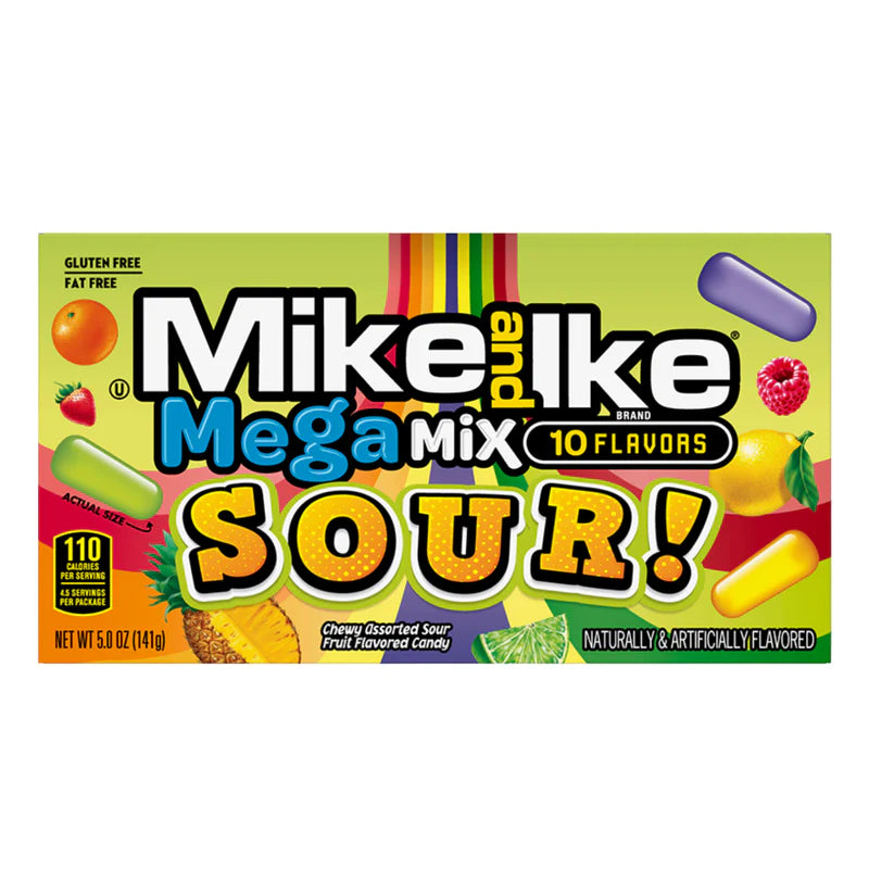 Mike And Ike Mega Mix Sour 141 Gram