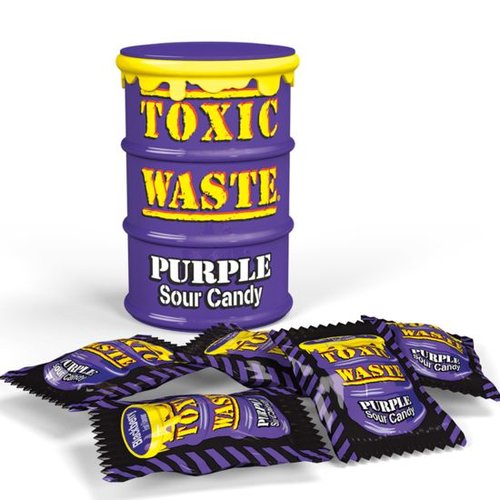 Toxic Waste Purple Candy Drum 42 Gram