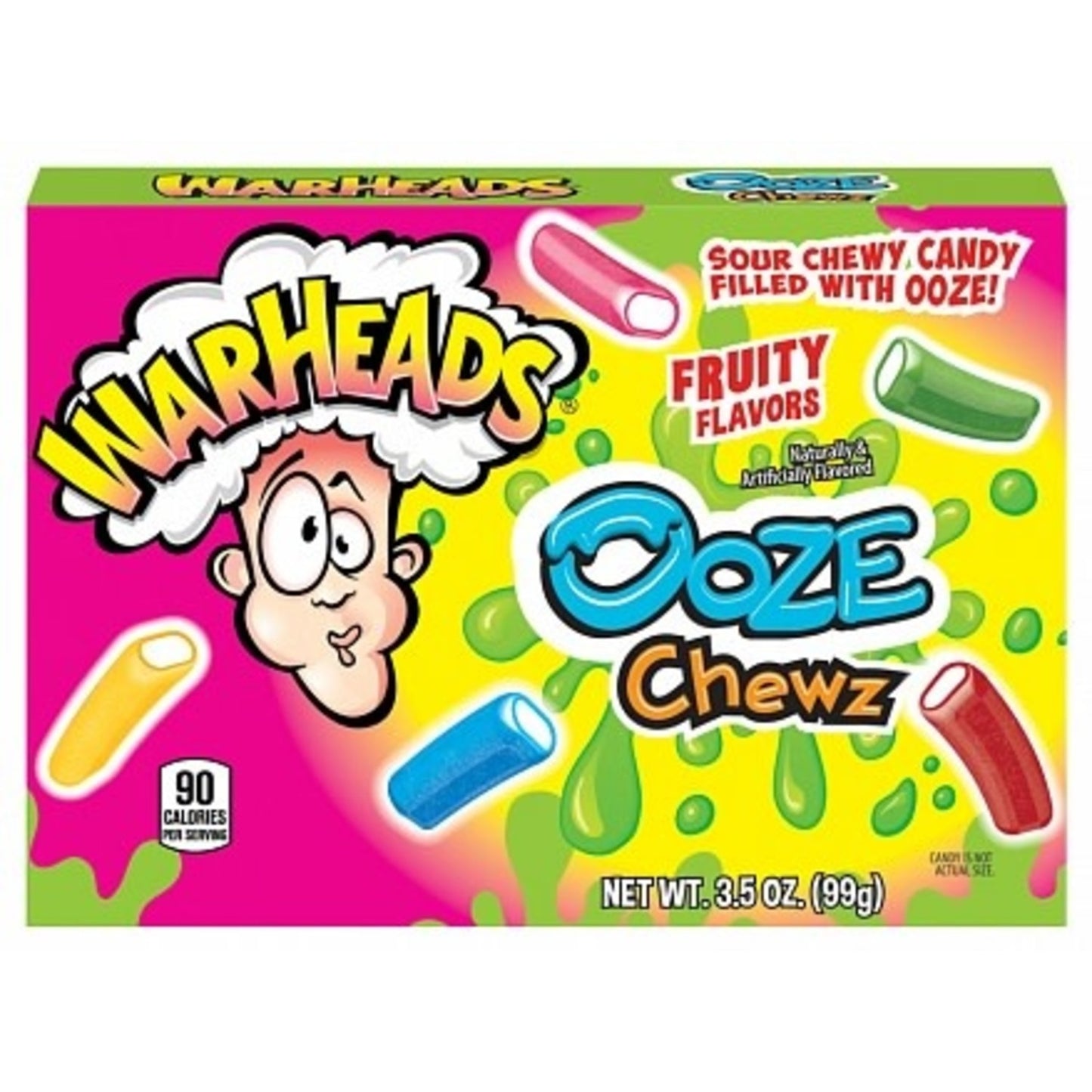 Warheads Ooze Chews Theatre 99 Gram